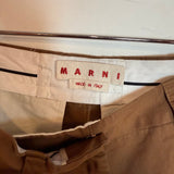 MARNI Brown Skirt