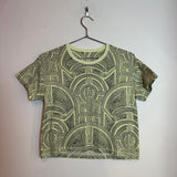 Hermes Short Sleeve Tee Shirt Neon Green