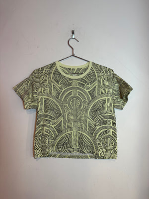 Hermes Short Sleeve Tee Shirt Neon Green
