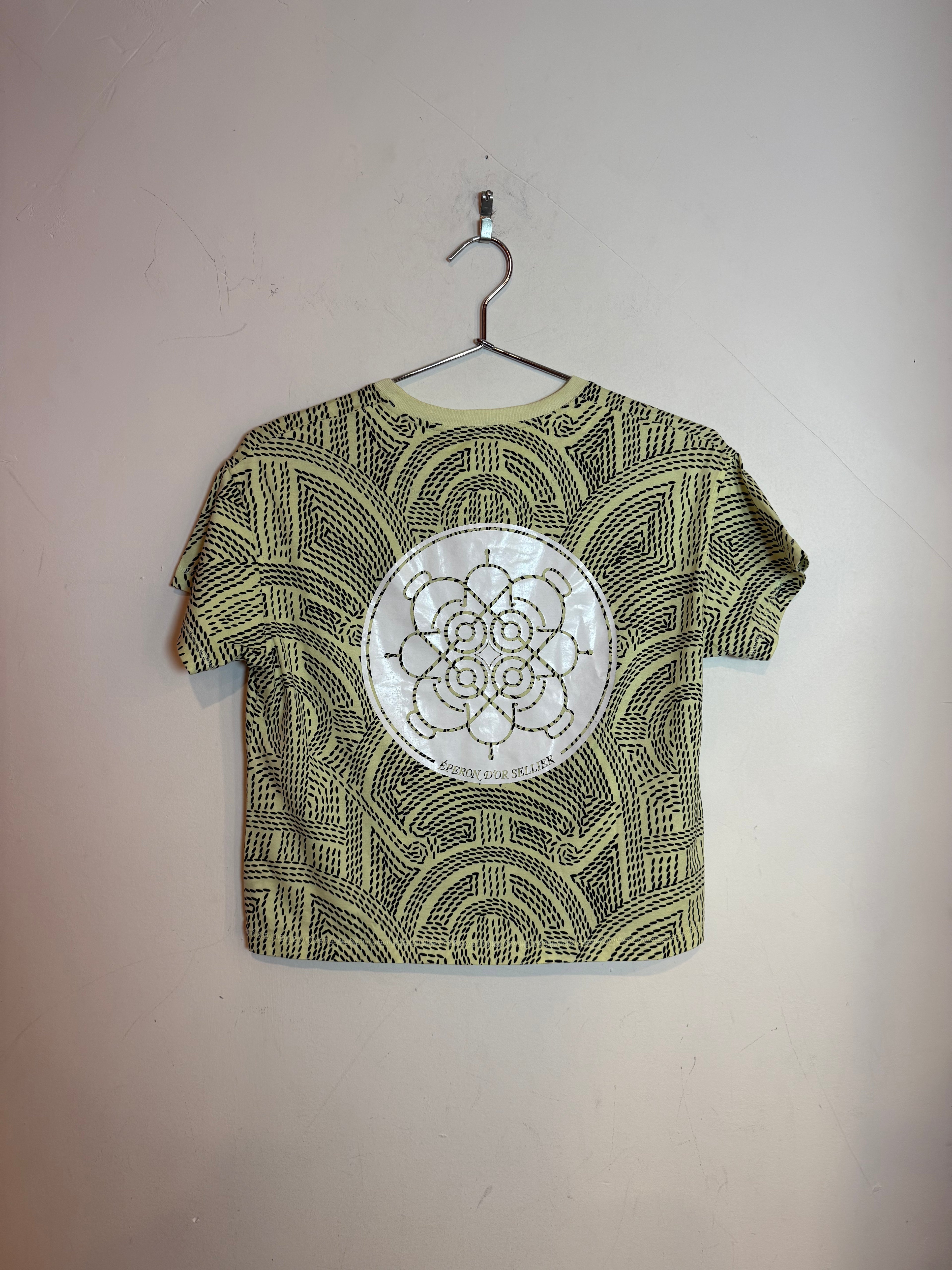 Hermes Short Sleeve Tee Shirt Neon Green