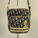 Dior Monogram Blue Crossbody Bag