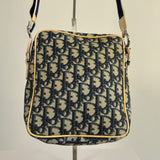 Dior Monogram Blue Crossbody Bag