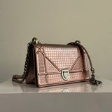 Dior "Diorama" Blush Rose Gold Cannage Bag