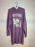 Hysteric Glamour Sweater Dress Purple Hoodie