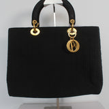 Christian Dior "Lady Dior" Neoprene Bag