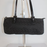 Vintage Fendi Zucca Black Monogram Bag