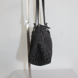 Vintage Fendi Zucca Black Monogram Bag