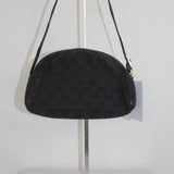 Vintage Gucci Monogram Half Moon Bag