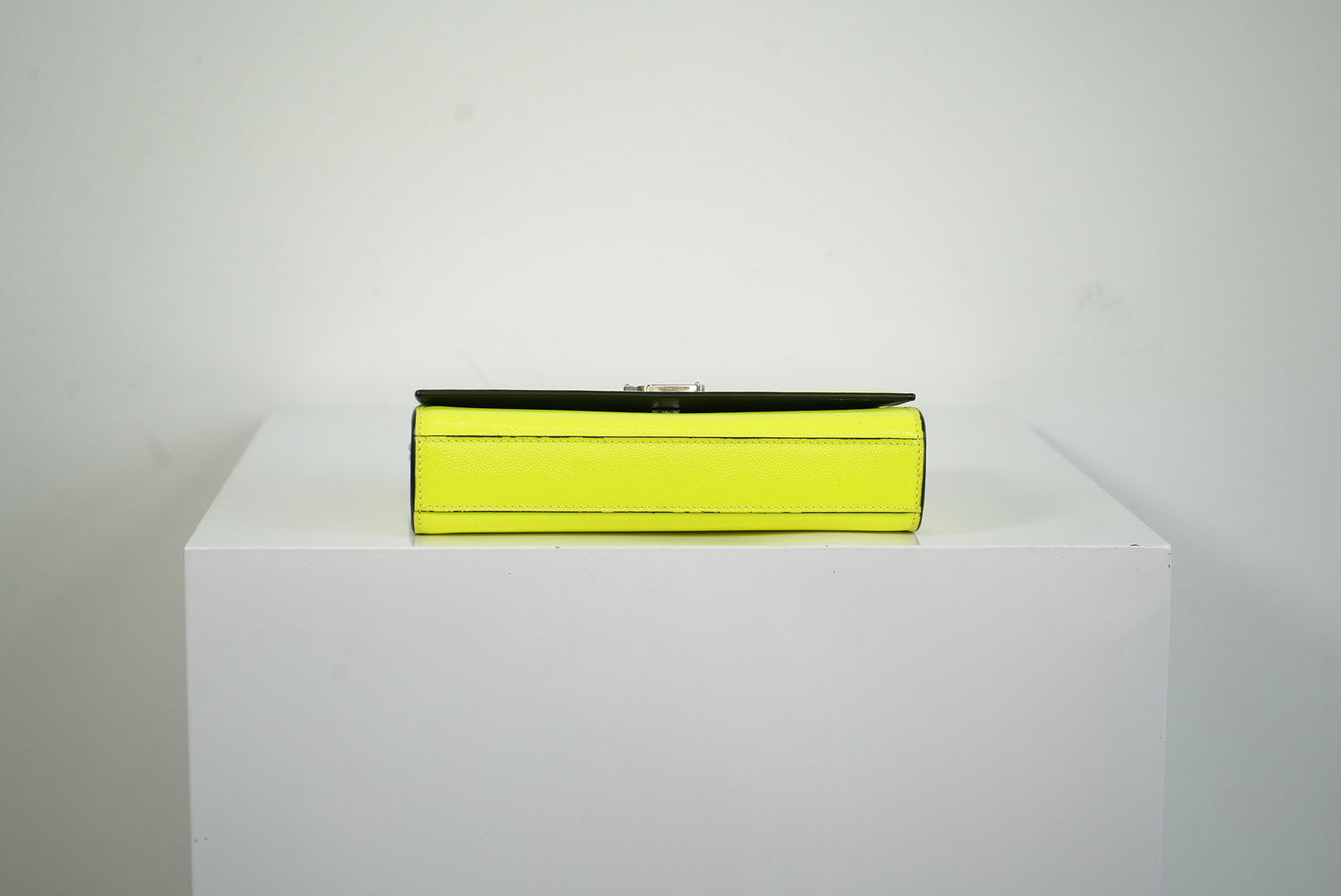 Saint Laurent Neon Yellow Small Kate Cross Body