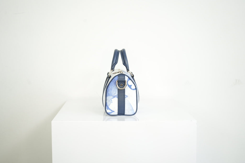 Louis Vuitton Keepall XS Blue watercolor monogram w/strap w/dustbag