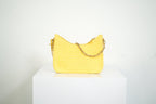 Prada Yellow Raffia Re-Edition 2005 Small Shoulder Bag W/Dust Bag