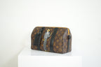 Louis Vuitton 2010 Macassar "Zoom w/Friends City" Keepall w/strap + dustbag