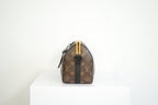 Louis Vuitton 2010 Macassar "Zoom w/Friends City" Keepall w/strap + dustbag