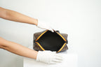 Louis Vuitton 2010 Macassar "Zoom w/Friends City" Keepall w/strap + dustbag