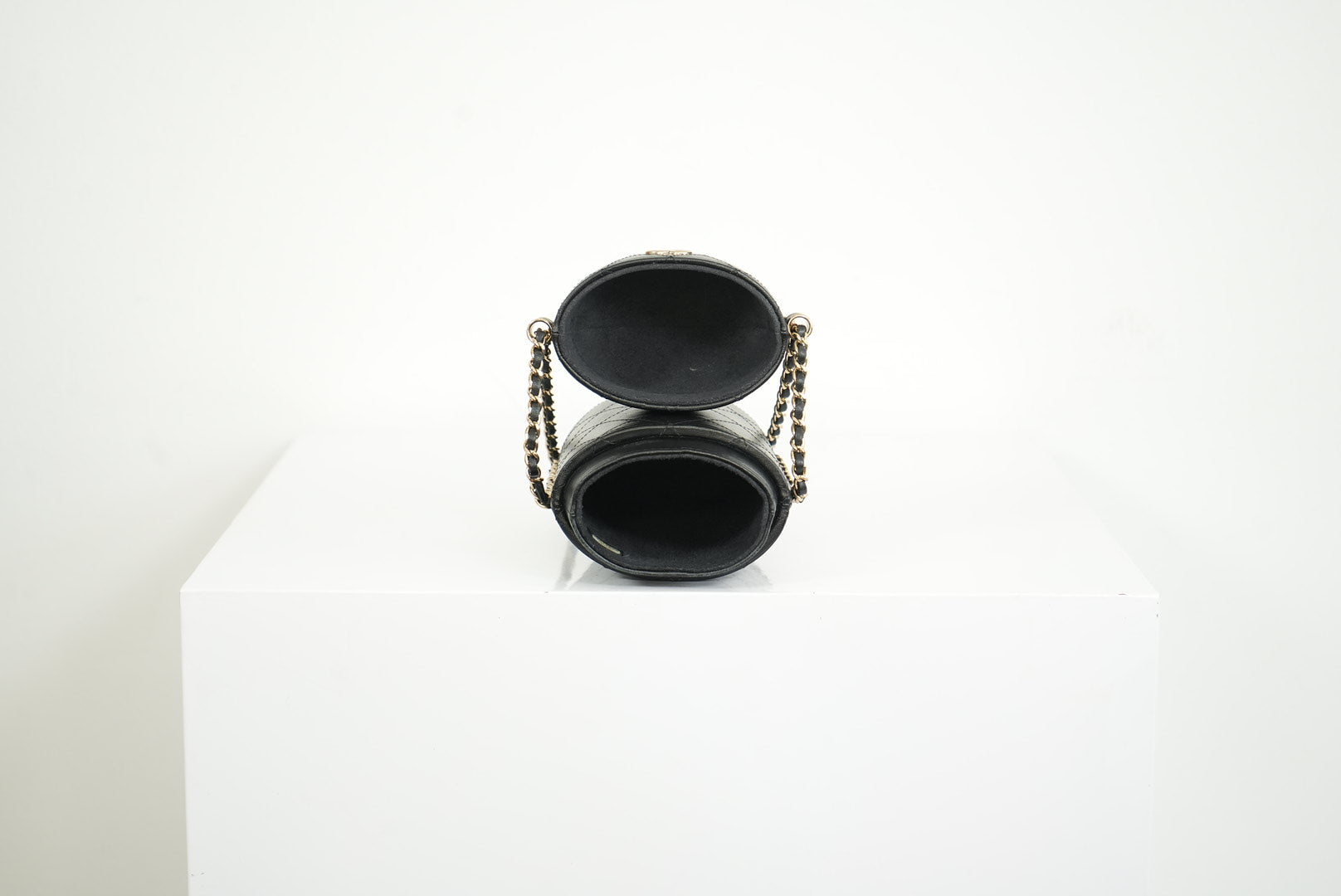 Chanel Quilted Chain Around Phone Holder W/Dust Bag