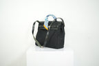 Hermès Herbag Zip 31 Black toile + Vache Hunter, PHW