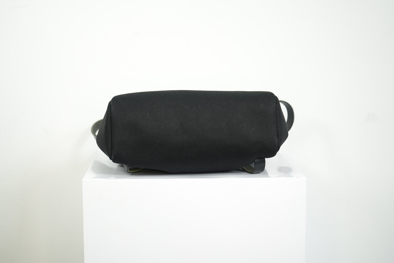 Hermès Herbag Zip 31 Black toile + Vache Hunter, PHW