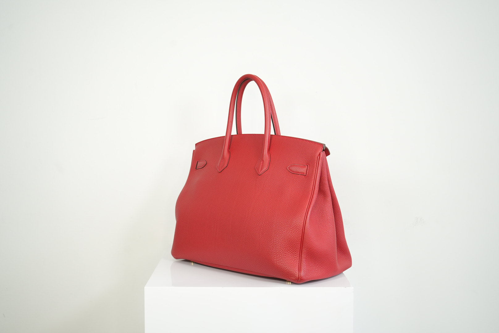2023 Hermes Birkin 30 in Rouge de Cœur Togo Leather w/gold hardware Full set