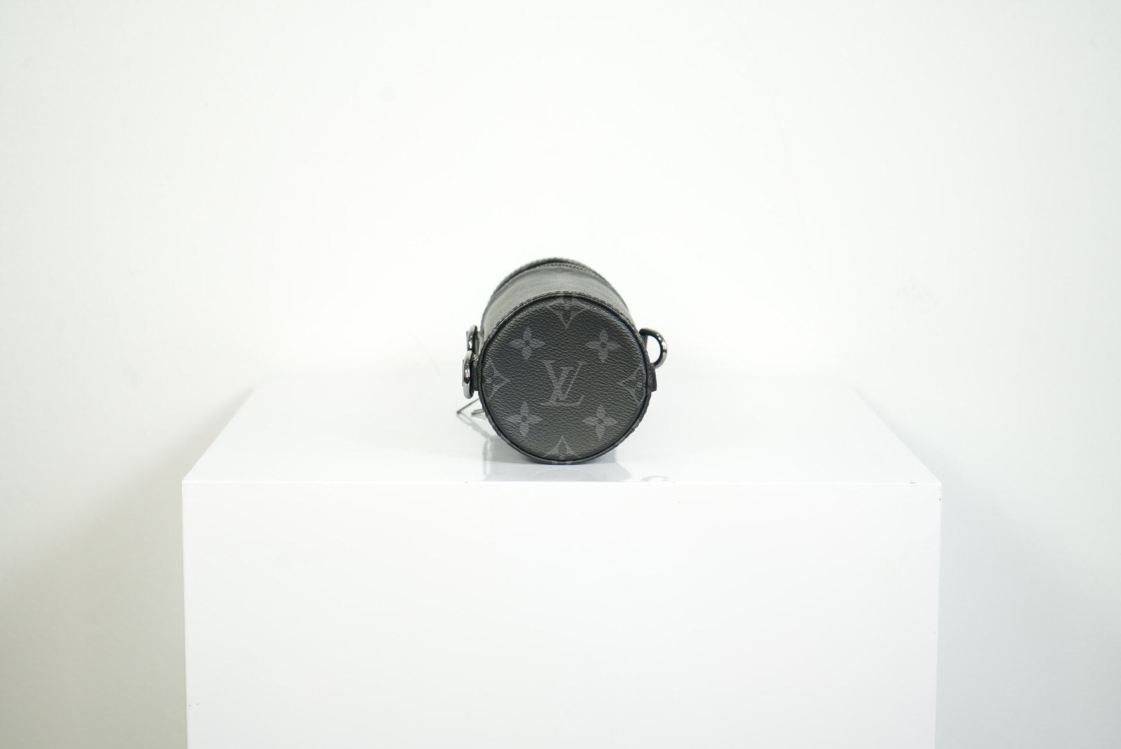 Louis Vuitton Monogram Eclipse Bottel Holder in Black w/dustbag