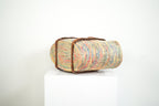 Prada Paglia Vitello Woven Multicolor Raffia Basket Tote