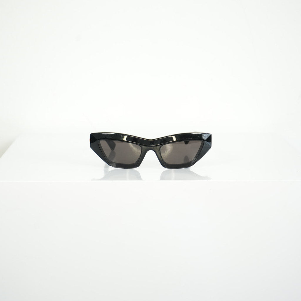 Bottega Veneta Black Cat Eye Sunglasses