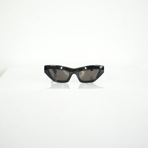 Bottega Veneta Black Cat Eye Sunglasses