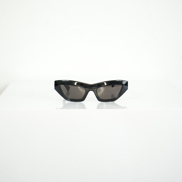 Bottega Veneta Black Cat Eye Sunglasses