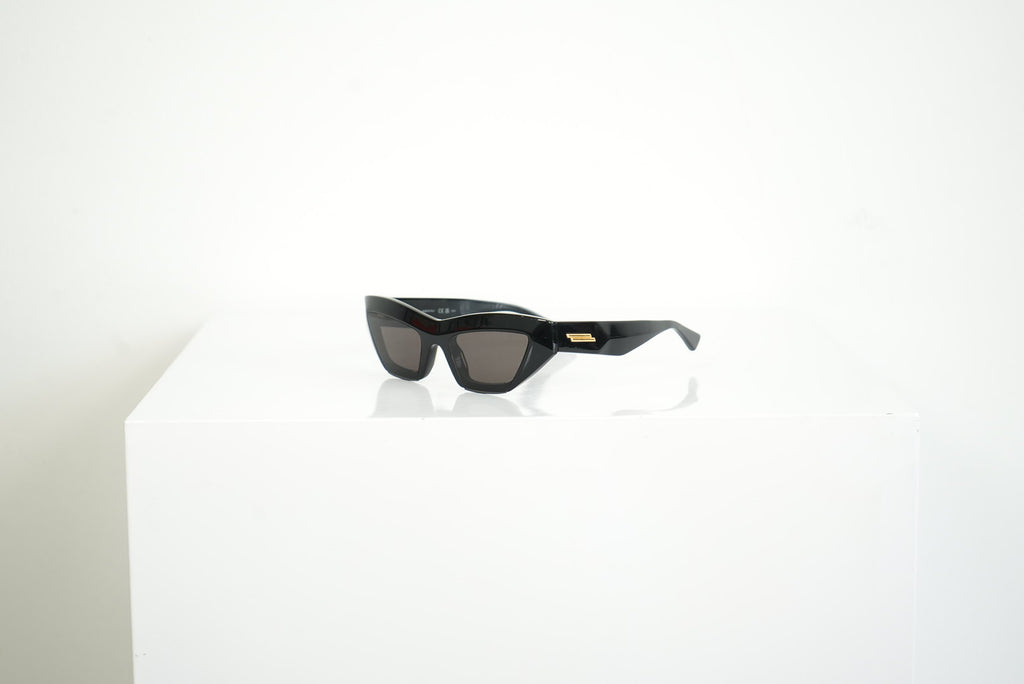 Bottega Veneta Black Cat Eye Sunglasses