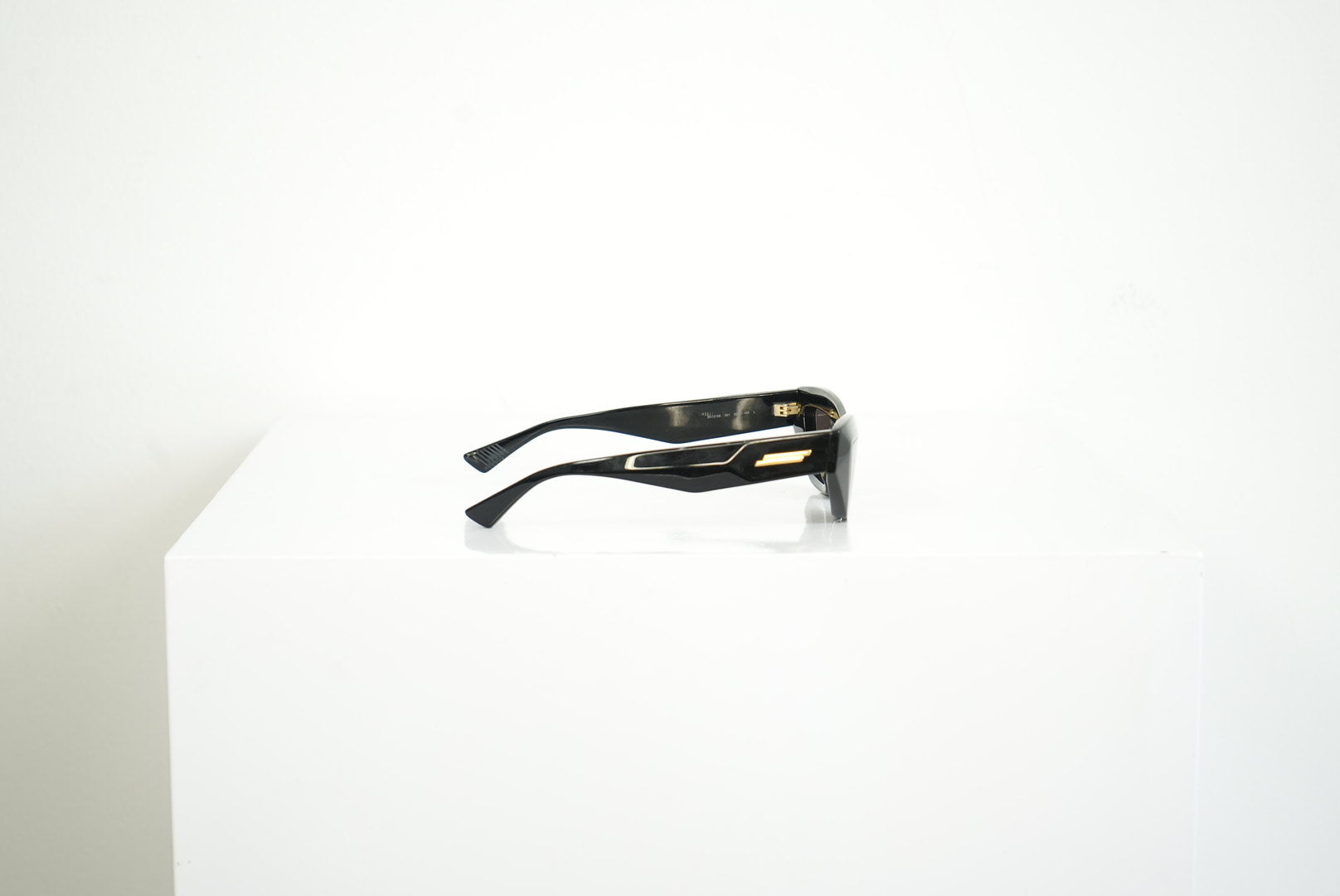 Bottega Veneta Black Cat Eye Sunglasses