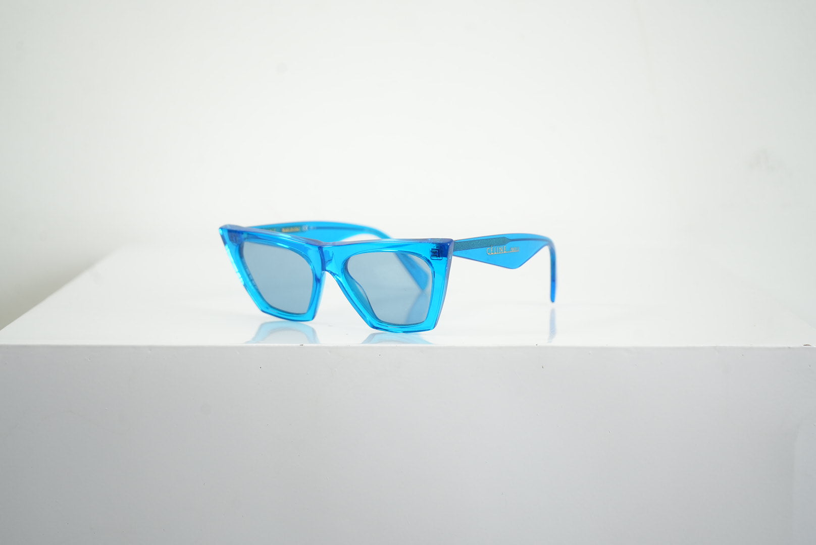 Celine Blue Cat Eye Sunglasses