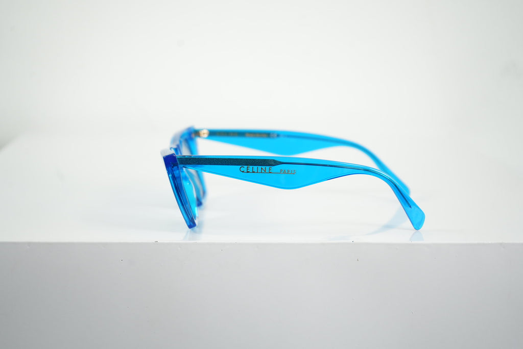 Celine Blue Cat Eye Sunglasses