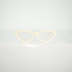 Celine Cat-Eye White Glasses