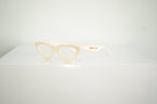 Celine Cat-Eye White Glasses