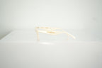 Celine Cat-Eye White Glasses
