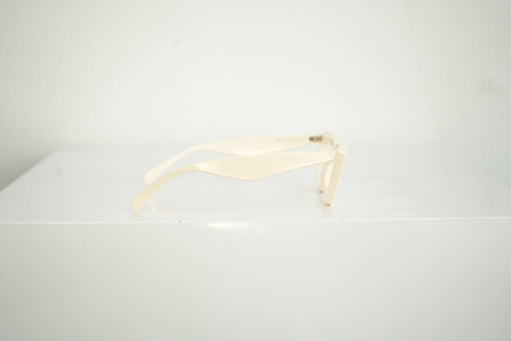 Celine Cat-Eye White Glasses