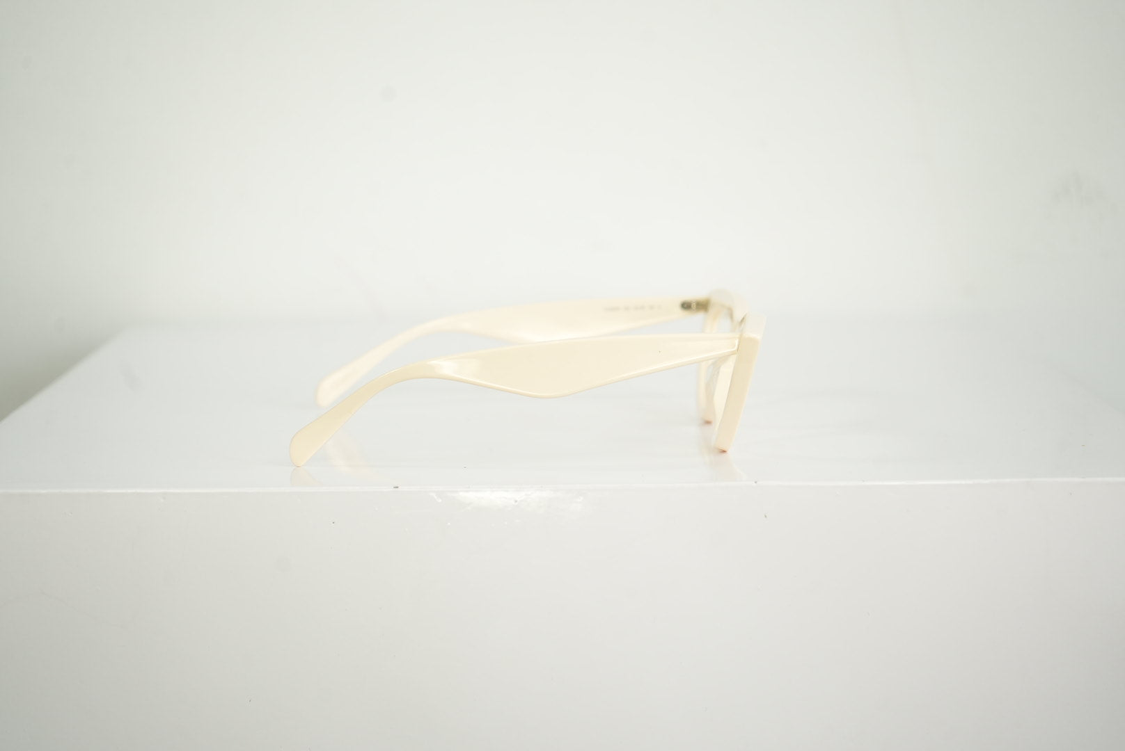 Celine Cat-Eye White Glasses