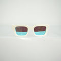 Off-White Virgil Sunglasses Blue Frames W/ Case and Box