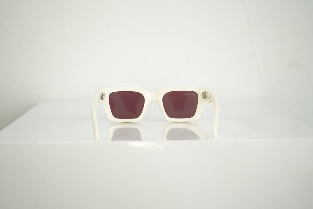 Off-White Virgil Sunglasses Blue Frames W/ Case and Box