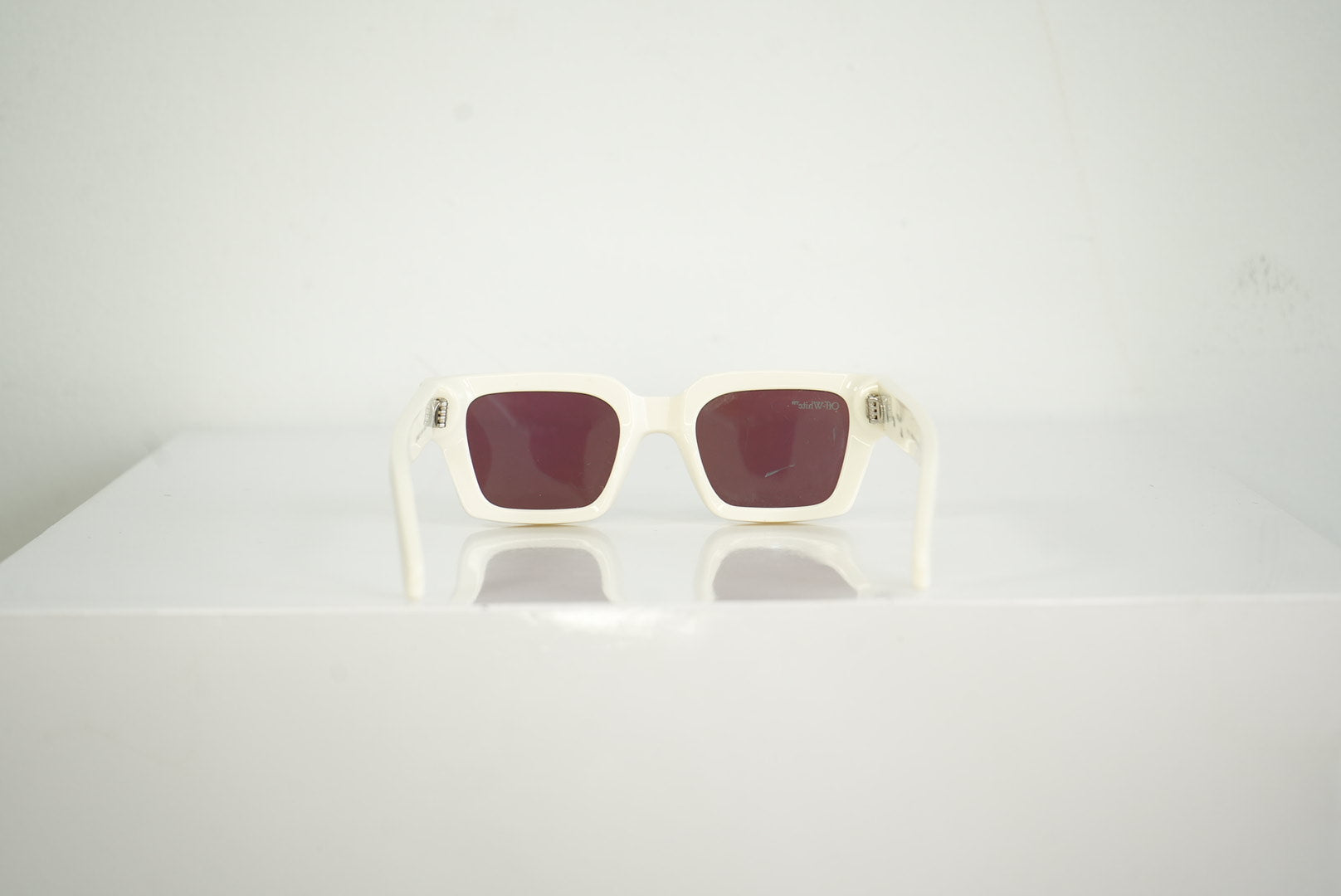 Off-White Virgil Sunglasses Blue Frames W/ Case and Box