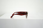 Celine Red Tortoise Shell Sunglasses