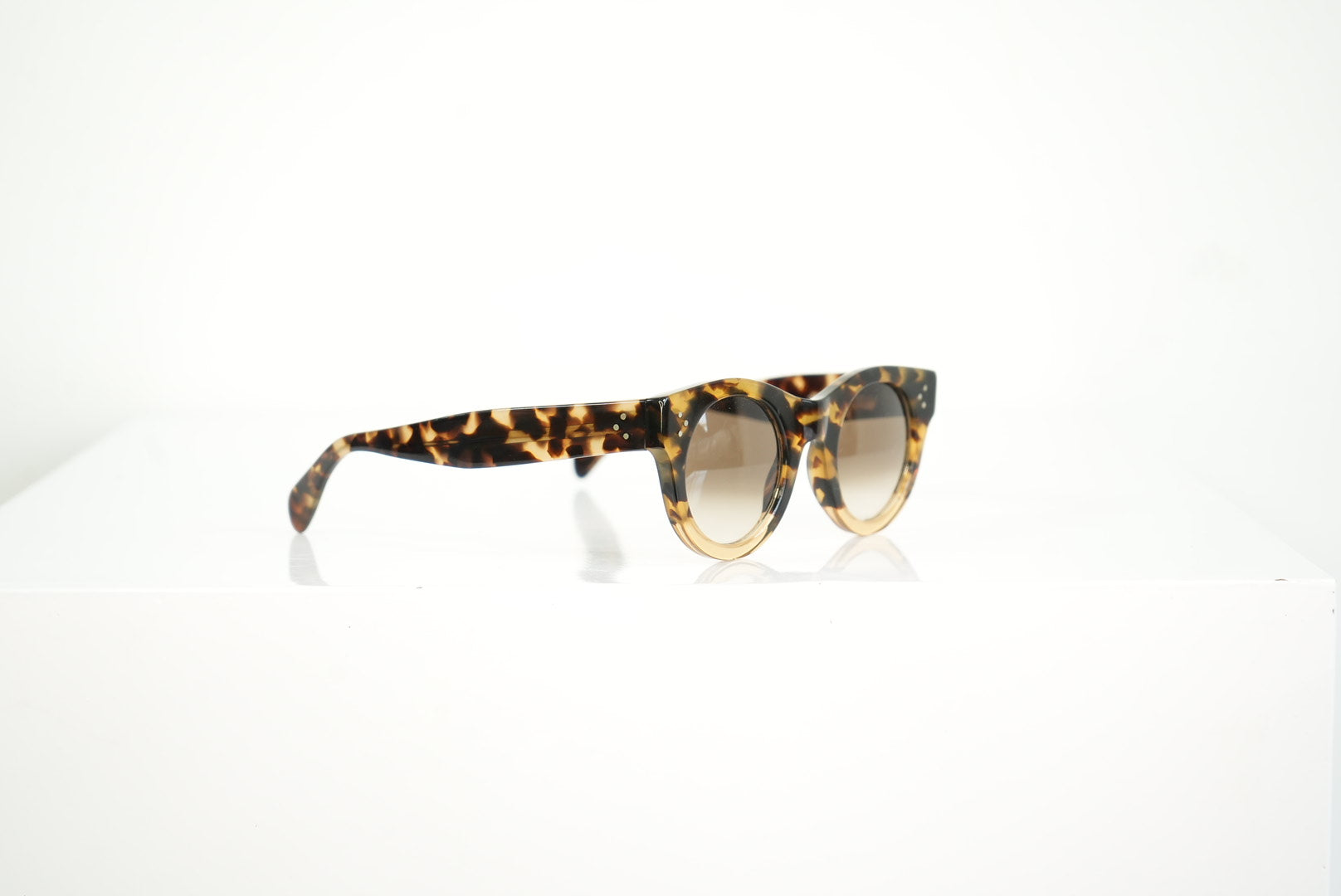 Celine Beige Tortoise Shell Sunglasses