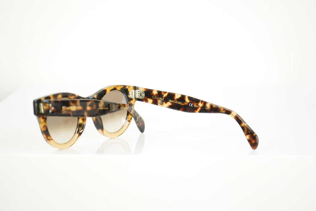 Celine Beige Tortoise Shell Sunglasses