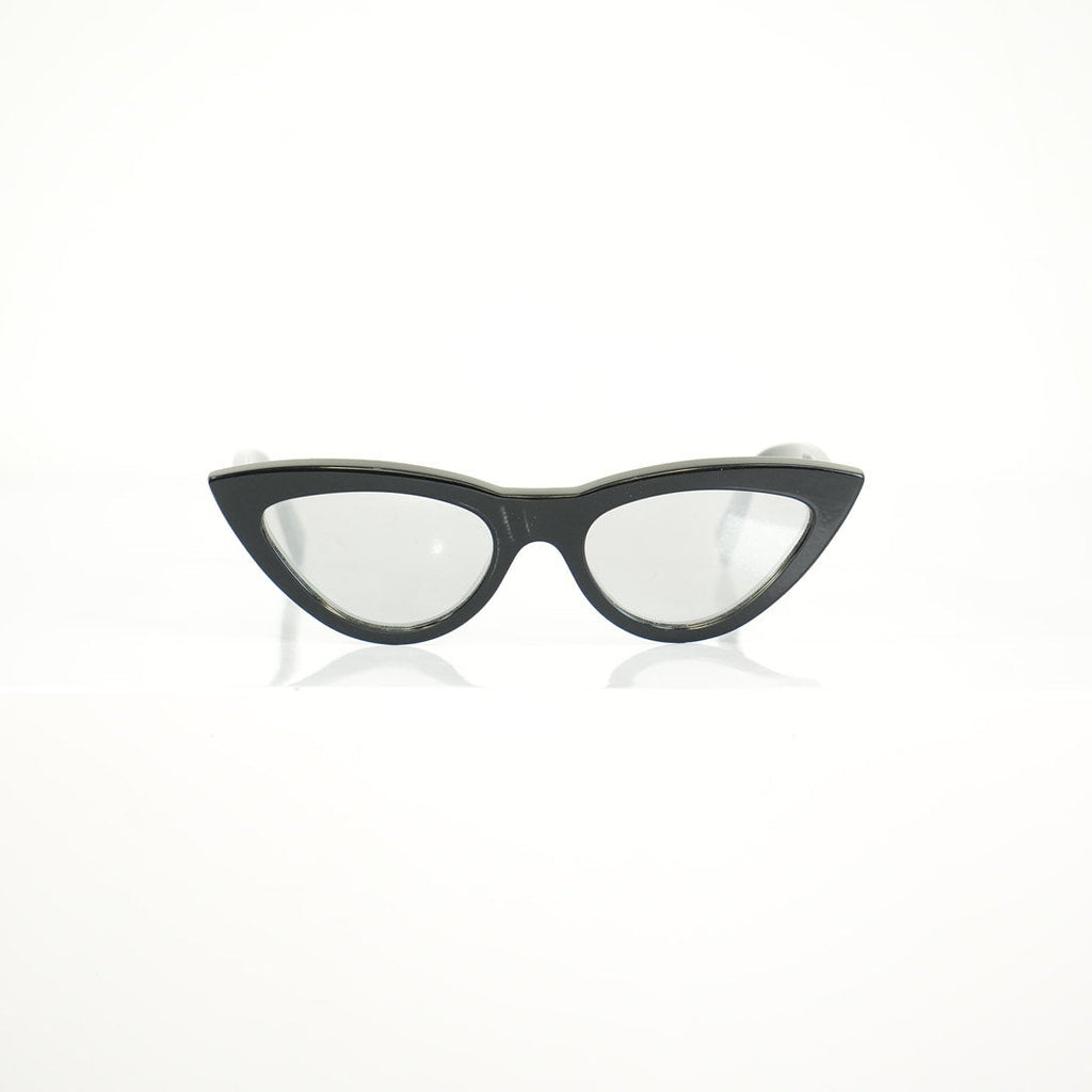 Celine Black Cat Eye Sunglasses With Case