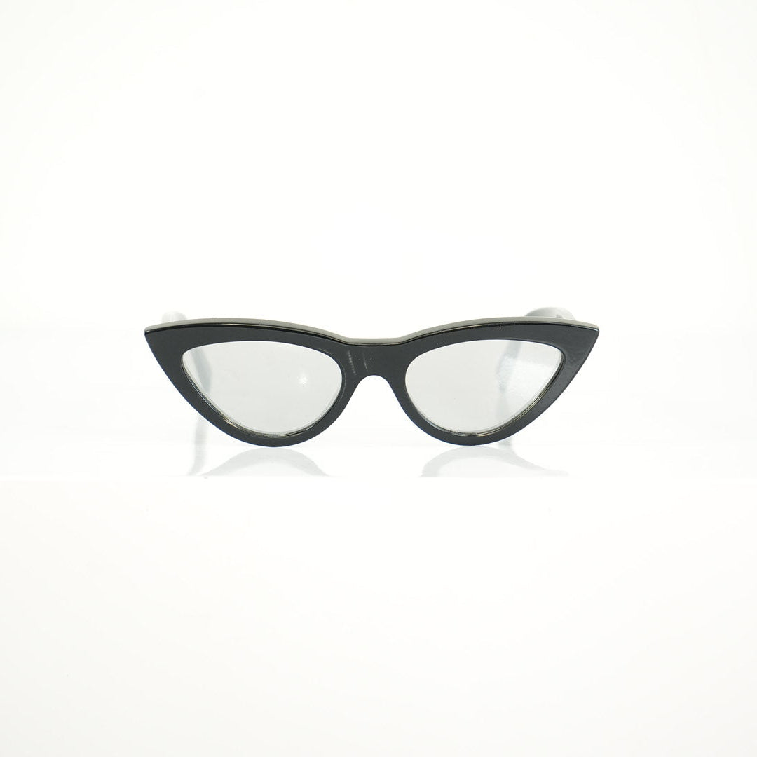 Celine Black Cat Eye Sunglasses With Case