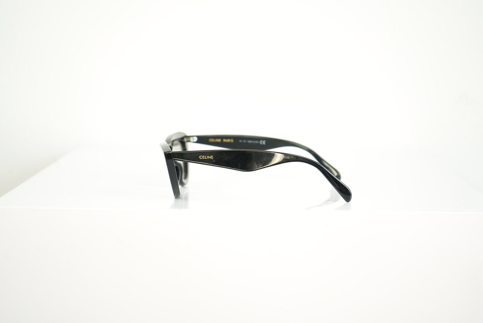 Celine Black Cat Eye Sunglasses With Case