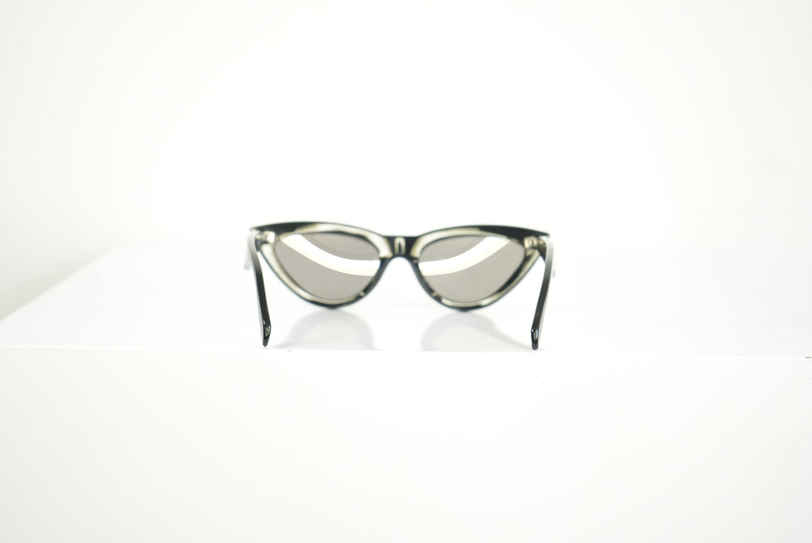 Celine Black Cat Eye Sunglasses With Case