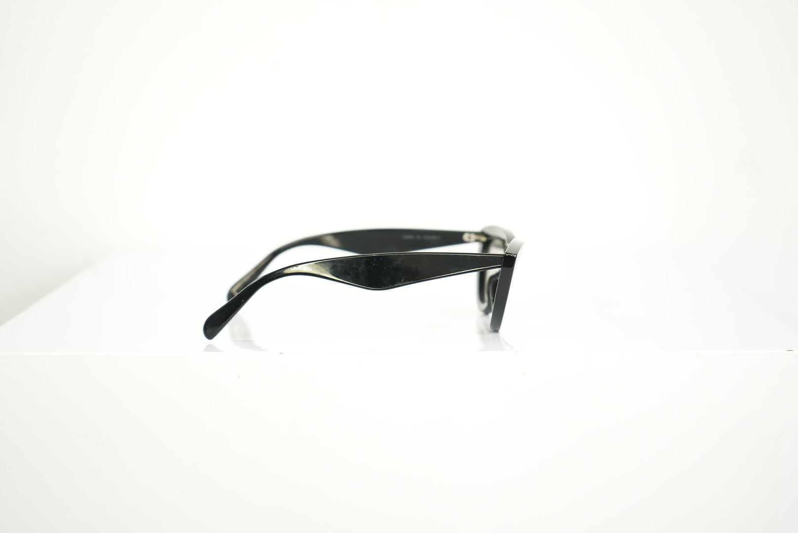 Celine Black Cat Eye Sunglasses With Case