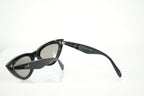 Celine Black Cat Eye Sunglasses With Case
