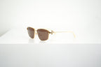 Bottega Veneta Rectangular Cat-Eye Sunglasses (Full Set)