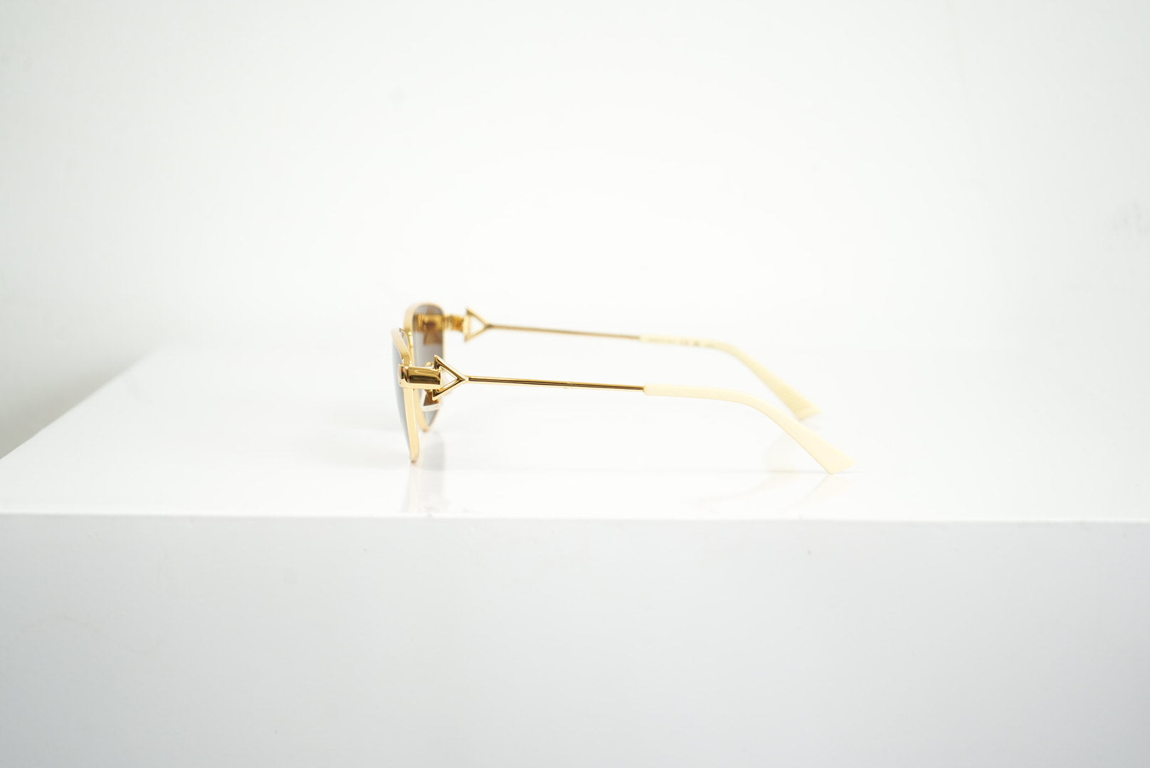 Bottega Veneta Rectangular Cat-Eye Sunglasses (Full Set)
